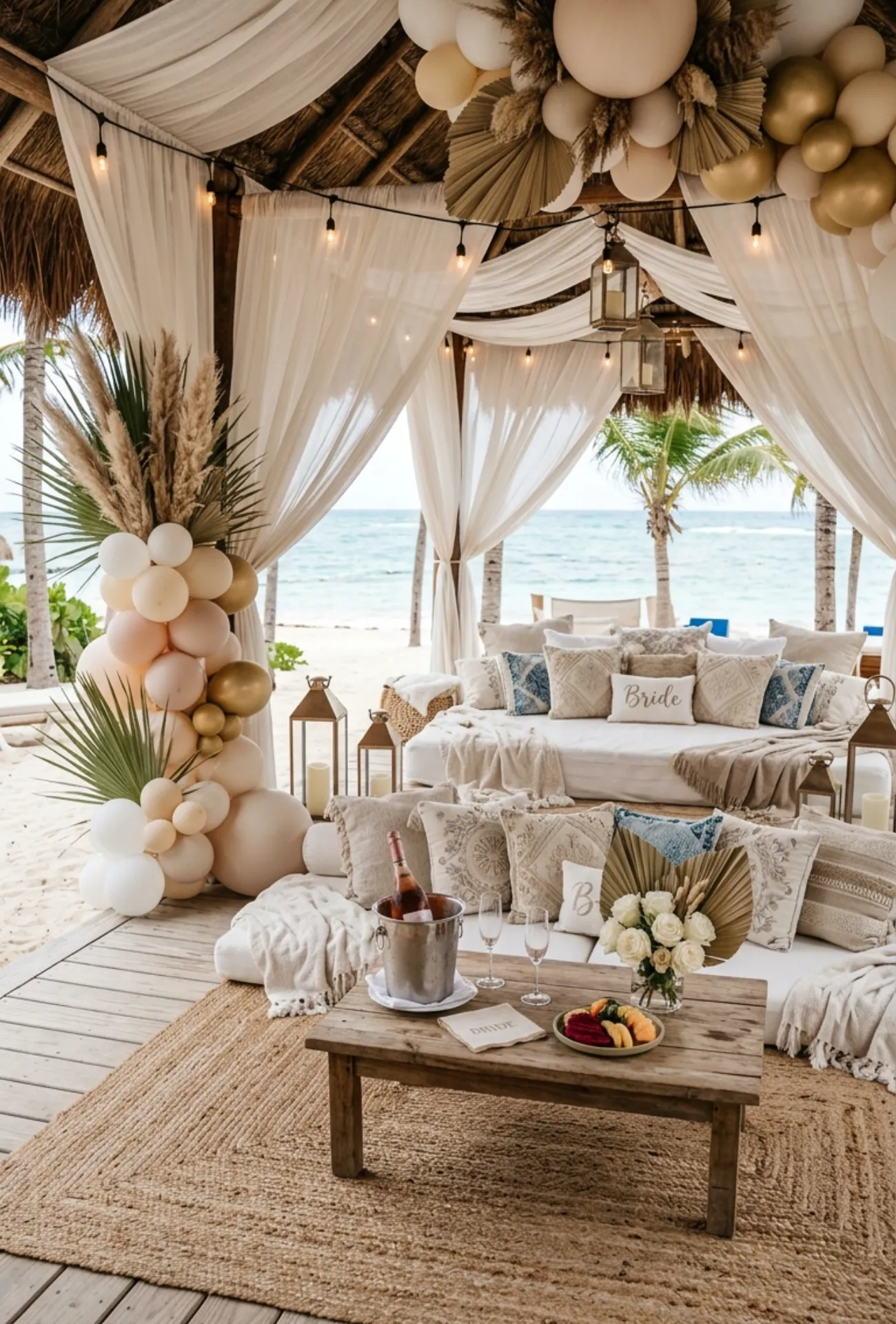 Beach Club Luxe Lounge Party