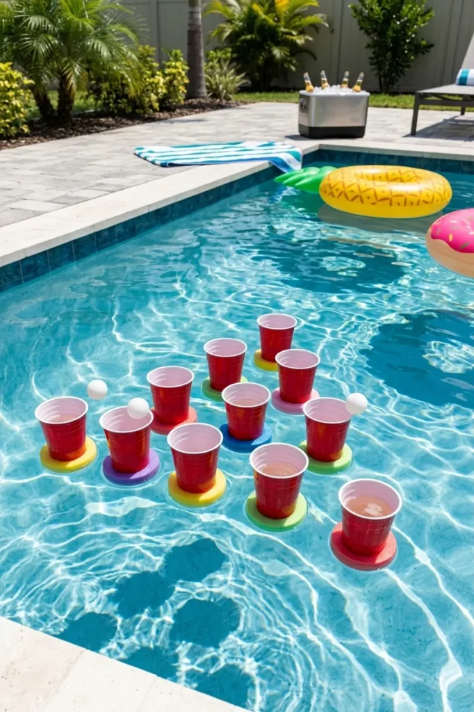 Beer Pong in the Pool (Floating Version)