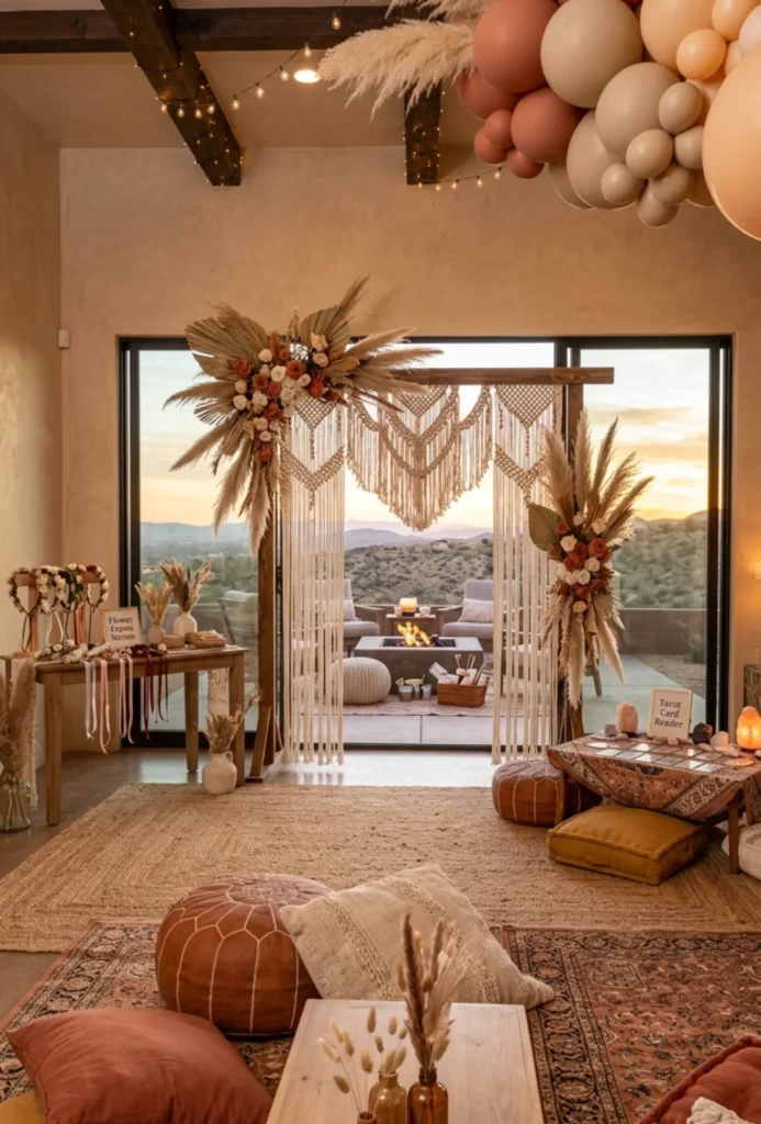 Boho Chic Sunset Celebration