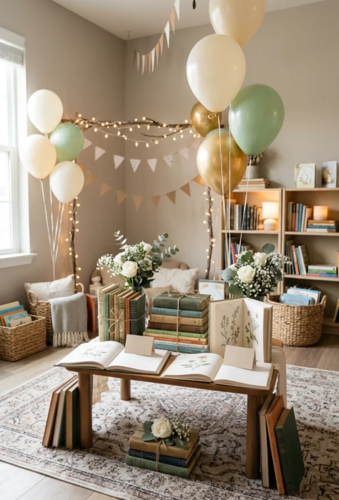 Book Themed Baby Shower