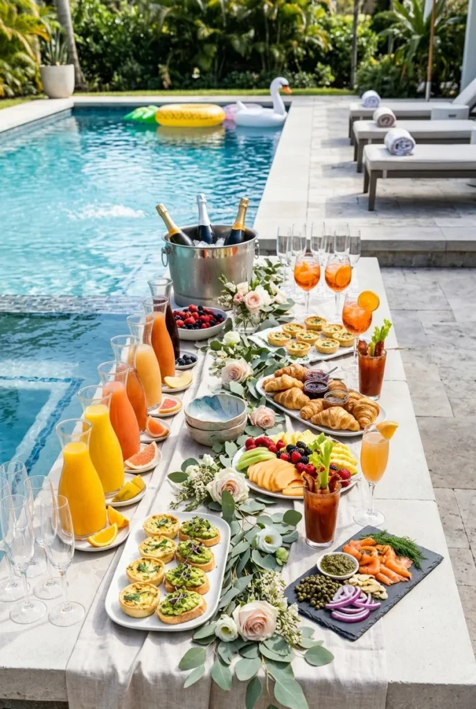  Boozy Brunch Pool Party (Mimosas & Light Bites)