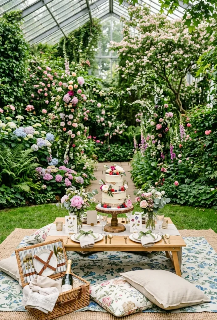 Botanical Garden Aesthetic Picnic