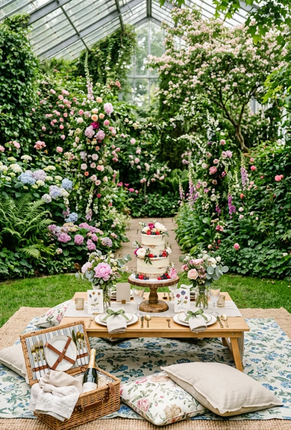 Botanical Garden Aesthetic Picnic