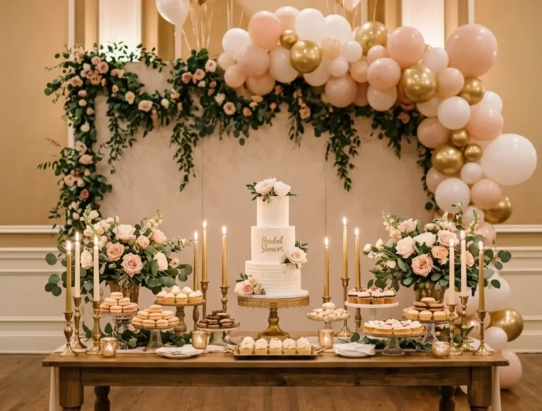 Bridal Shower Dessert Table Ideas