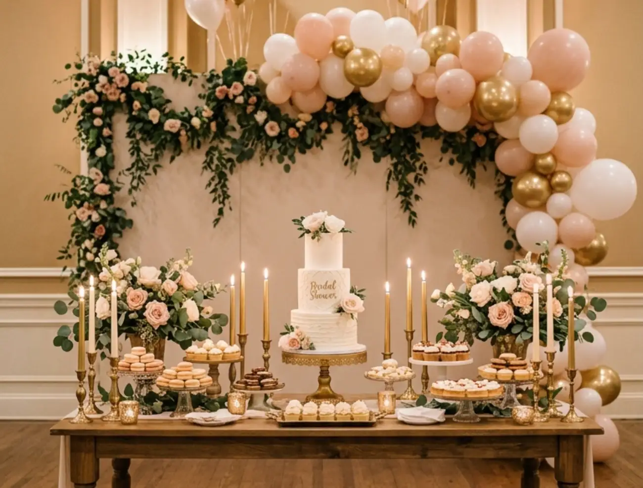 Bridal Shower Dessert Table Ideas