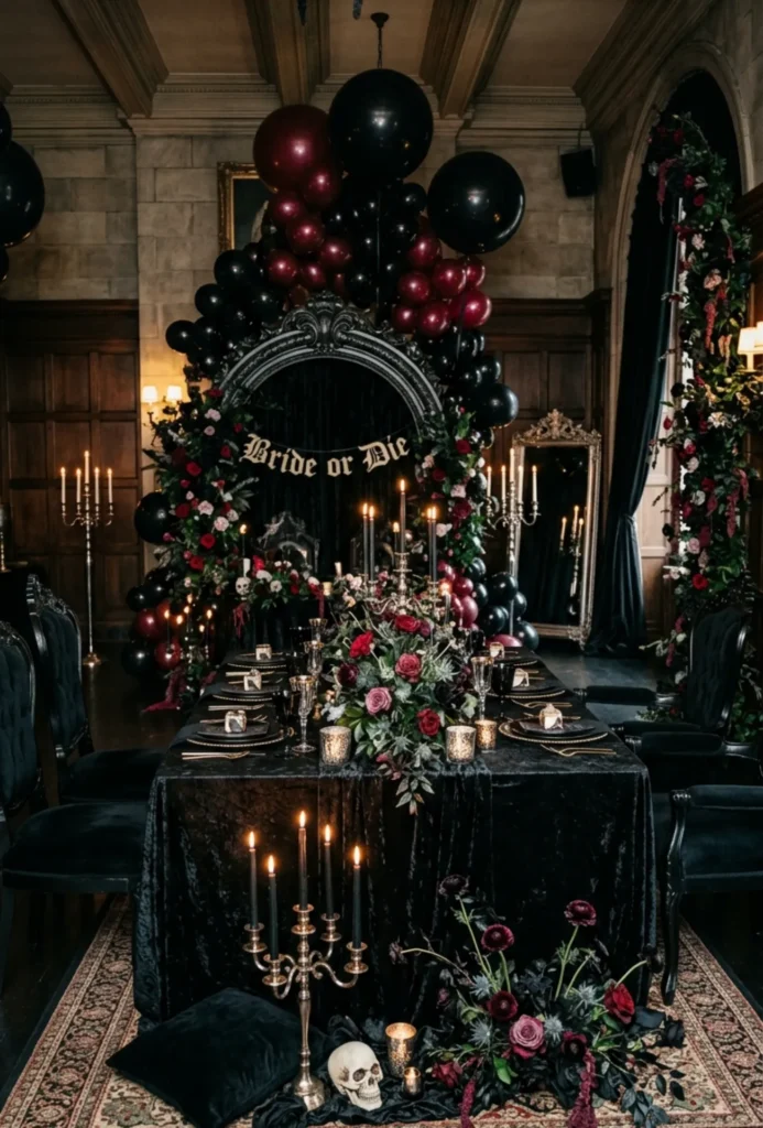 "Bride or Die" Gothic Glam Party