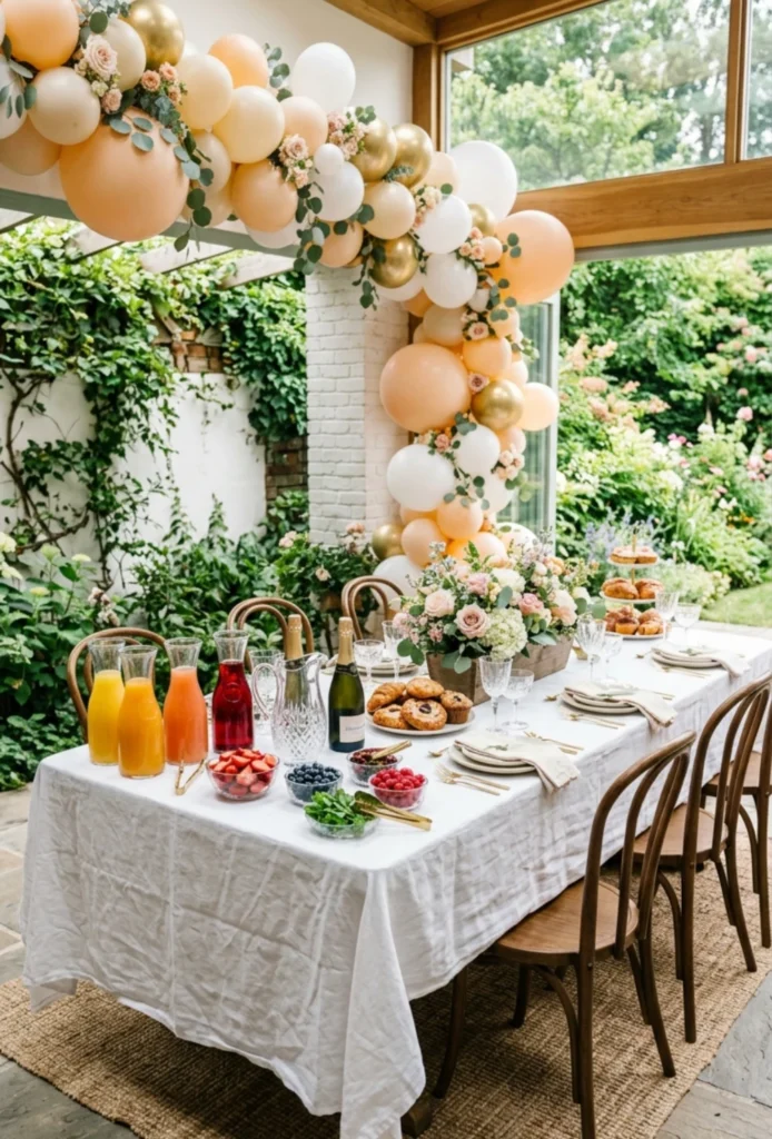 Brunch & Bubbly Outdoor Celebration