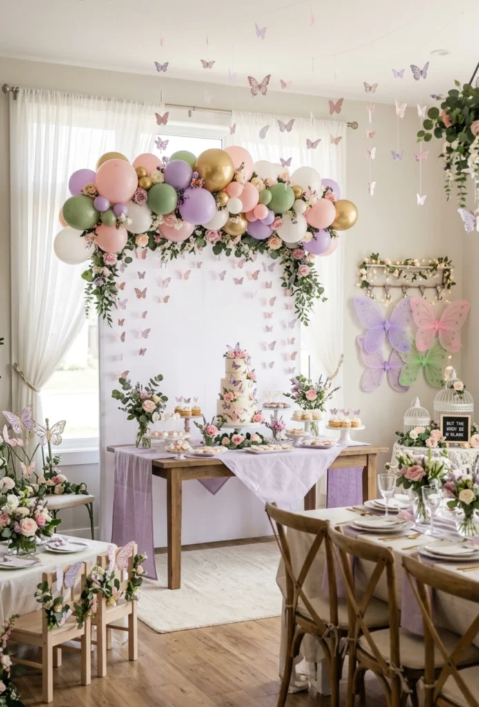 Butterfly Garden Theme