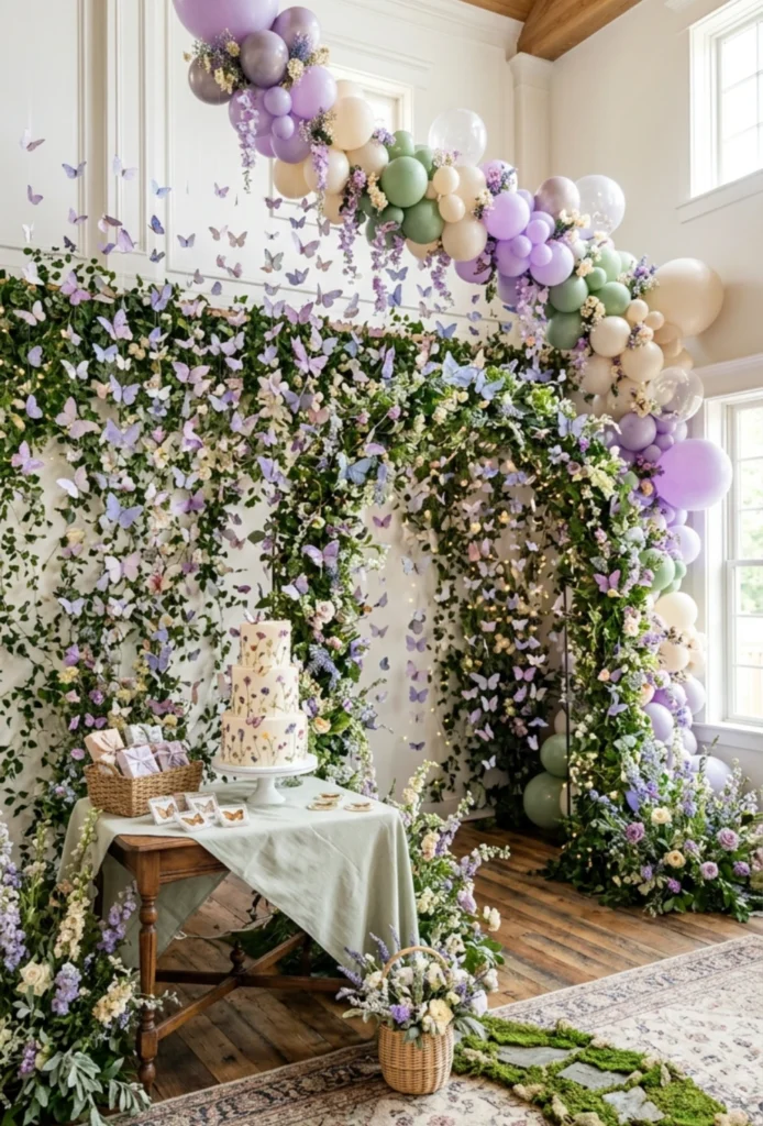 Butterfly Meadow Summer Garden Theme