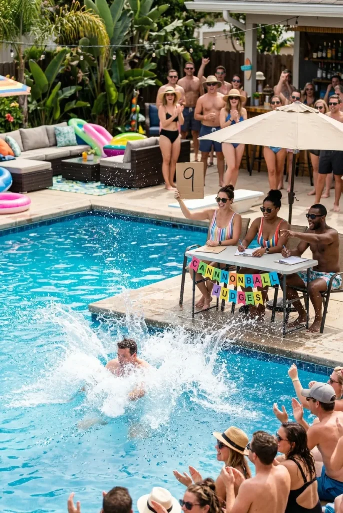 Cannonball Splash Contest