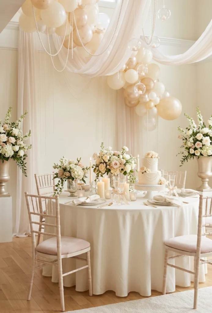 Champagne & Pearls Luxury Theme