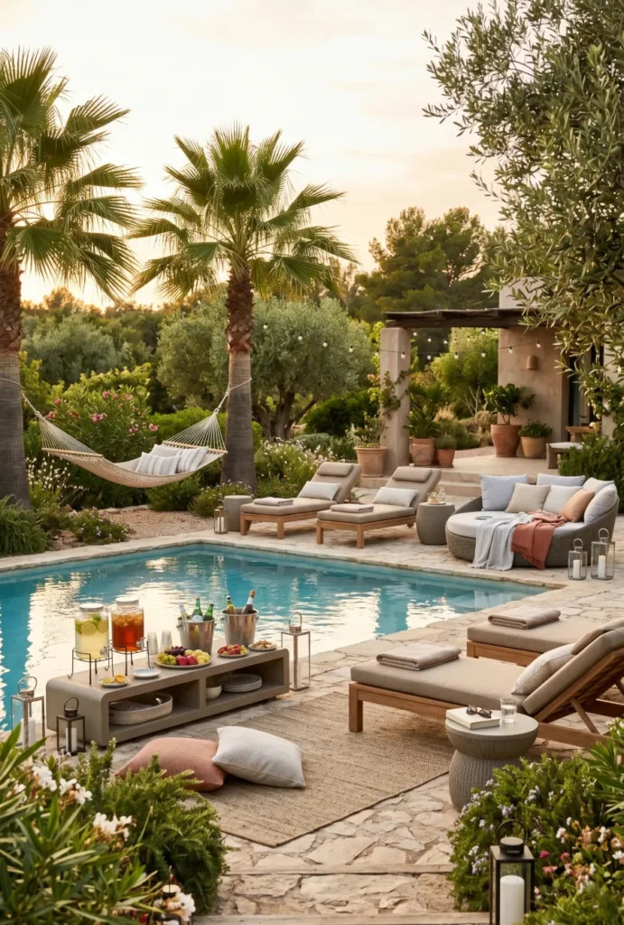 Chill and Relax Lounge Pool Party
