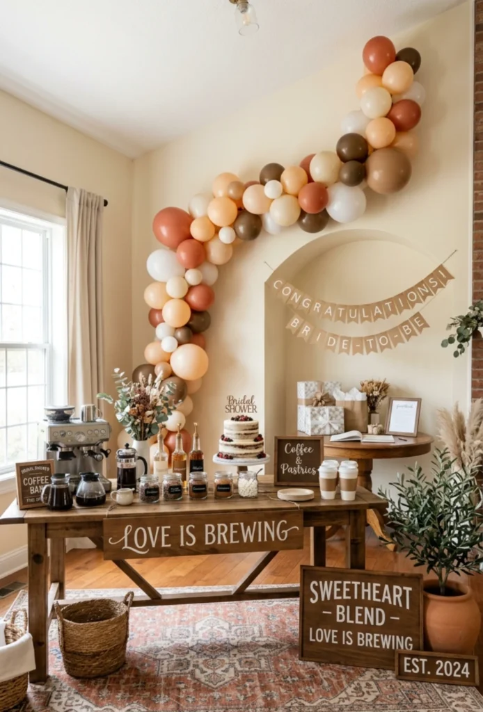 Coffee "Love is Brewing" Theme