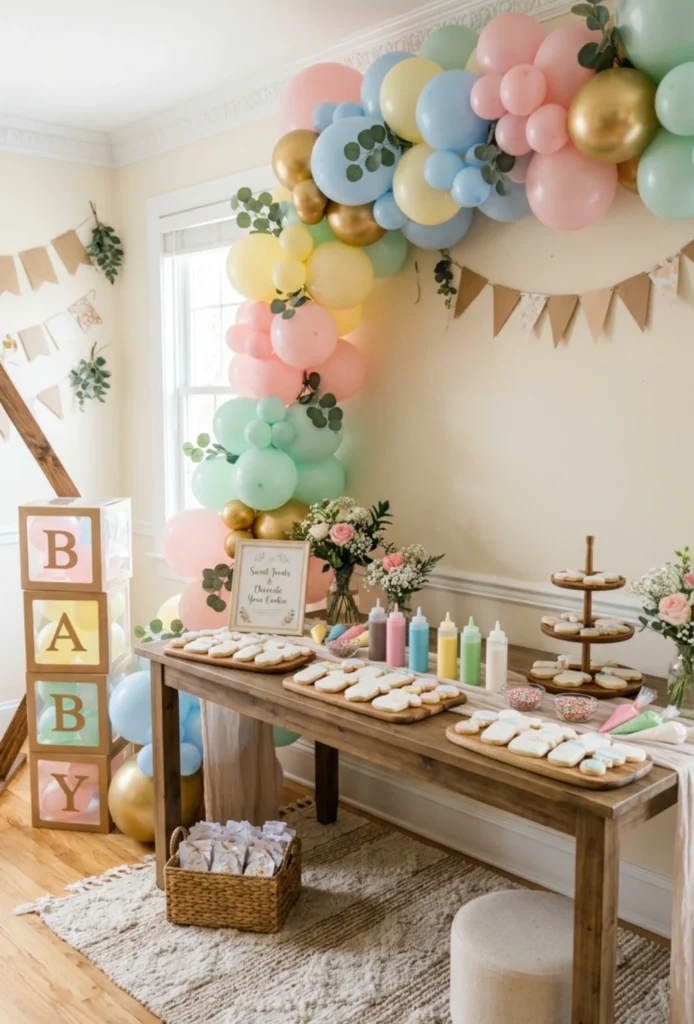 Cookie Icing Decorating Station