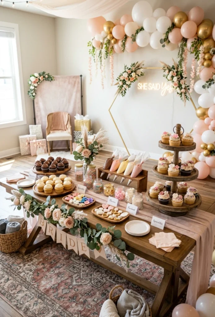 Cupcake Decorating Station