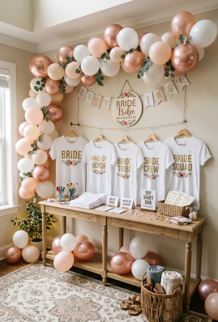 Custom Bride Tribe T-Shirts
