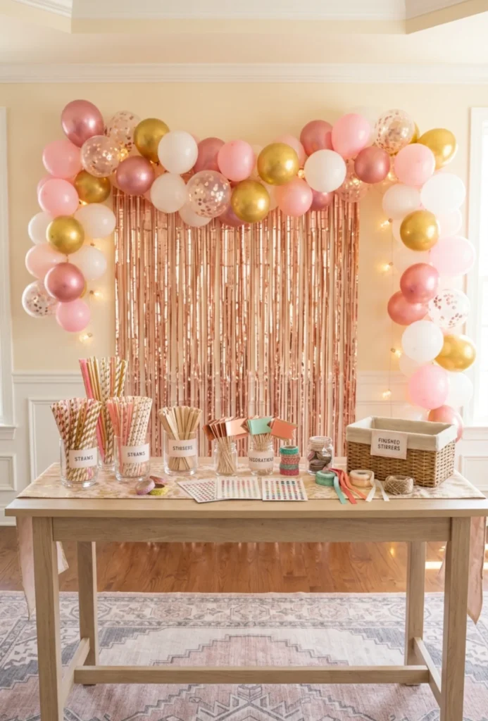 Custom Cocktail Stirrer and Straw Decoration Bar
