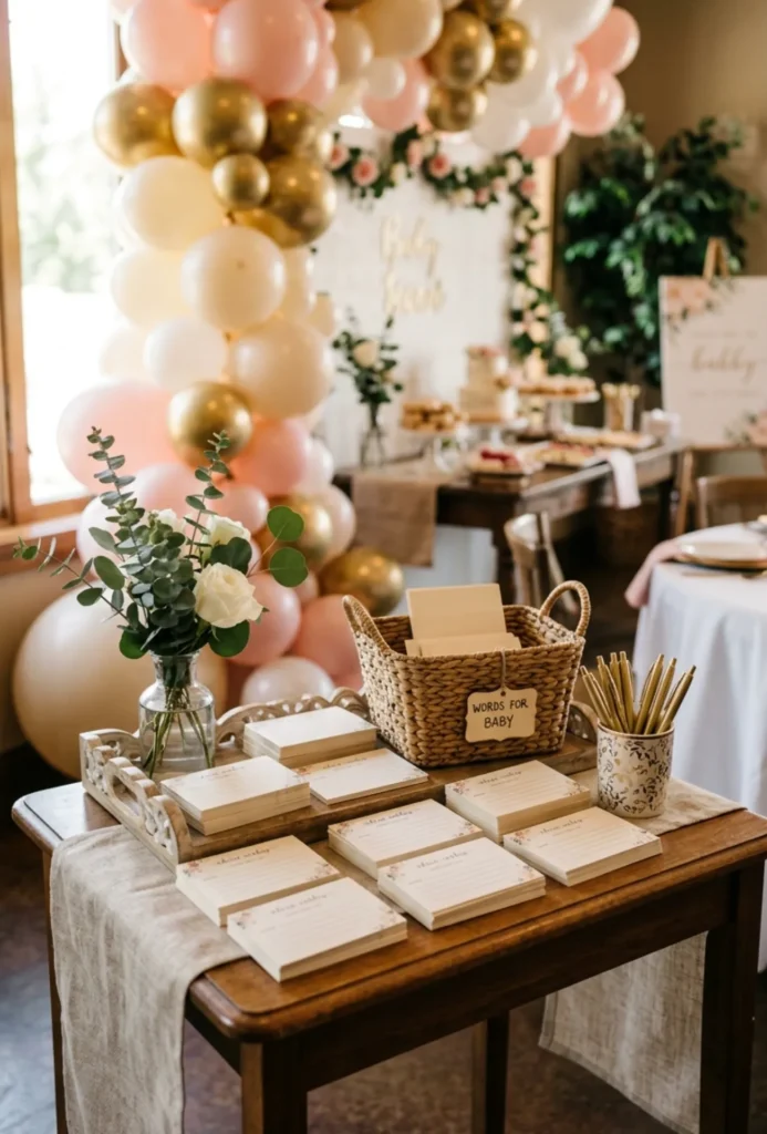 DIY Advice Cards Station