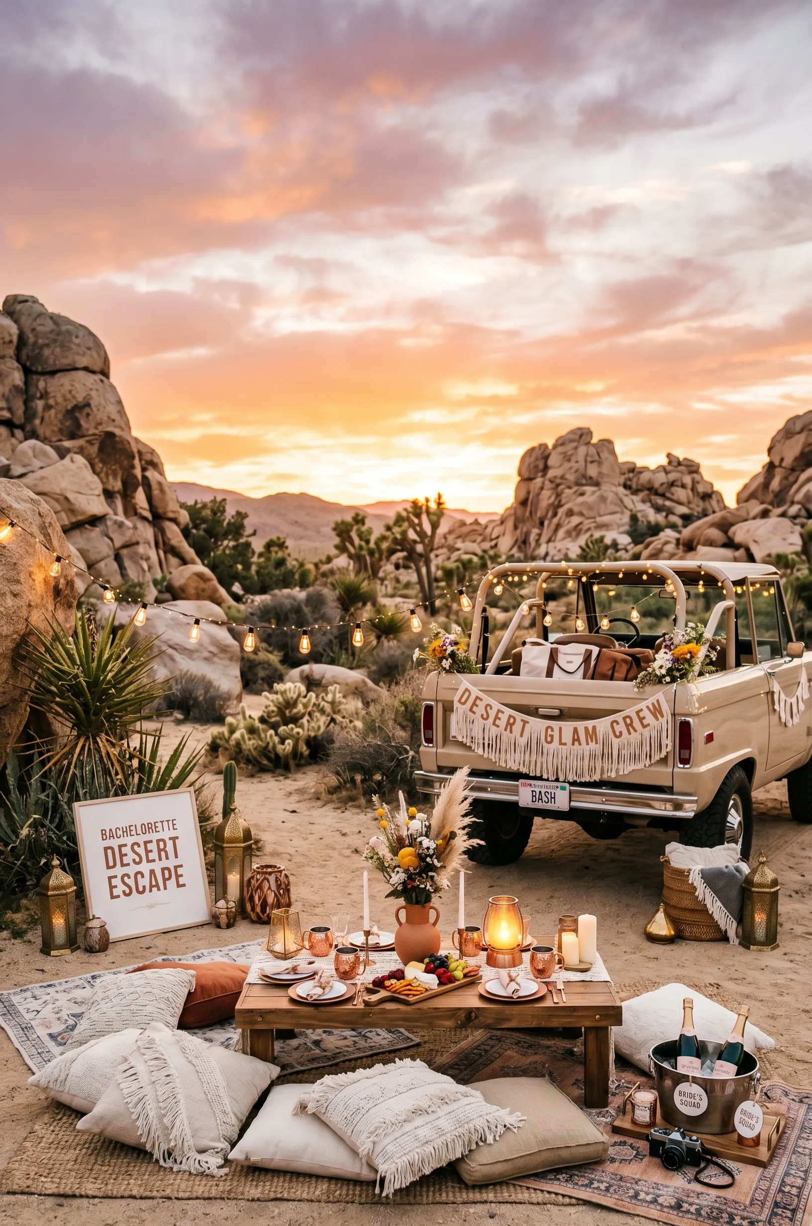 Desert Glam Road Trip Escape