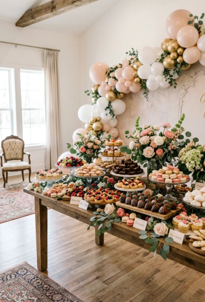 Dessert Grazing Table Display