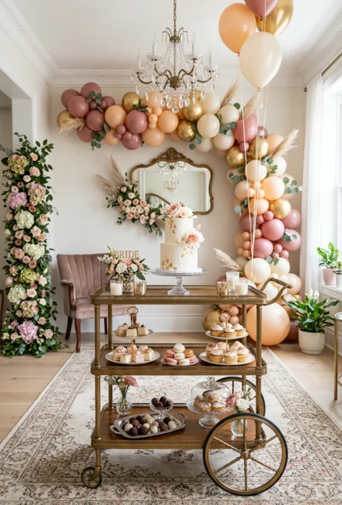 Dessert Trolley Styled Station