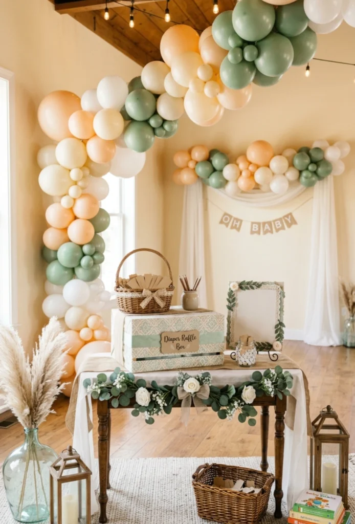 Diaper Raffle Box Setup