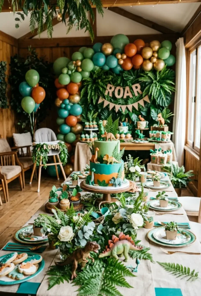  Dinosaur Baby Shower Theme