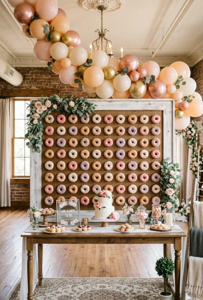 Donut Wall Dessert Display