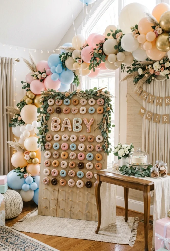 Donut Wall Display
