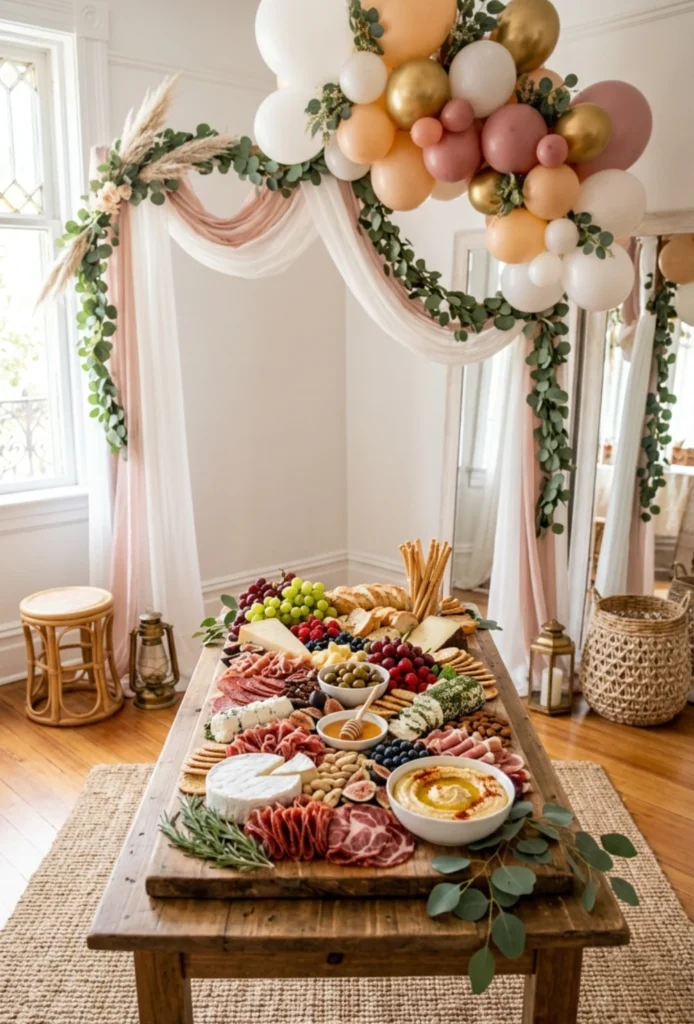 Elegant Charcuterie Board Spread