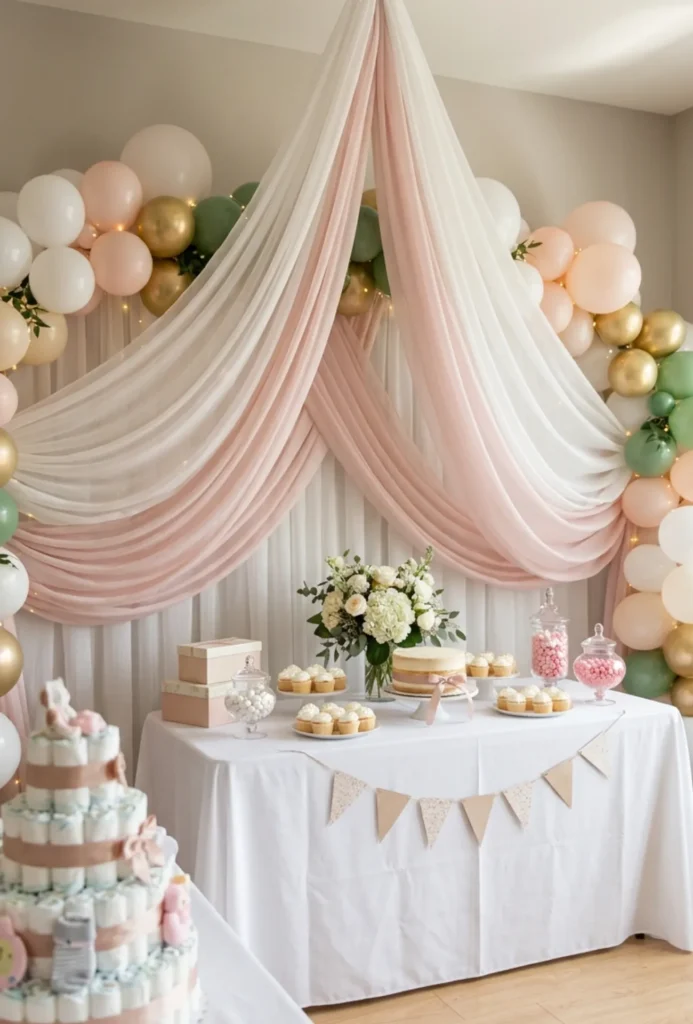 Fabric Draping for Luxury Effect