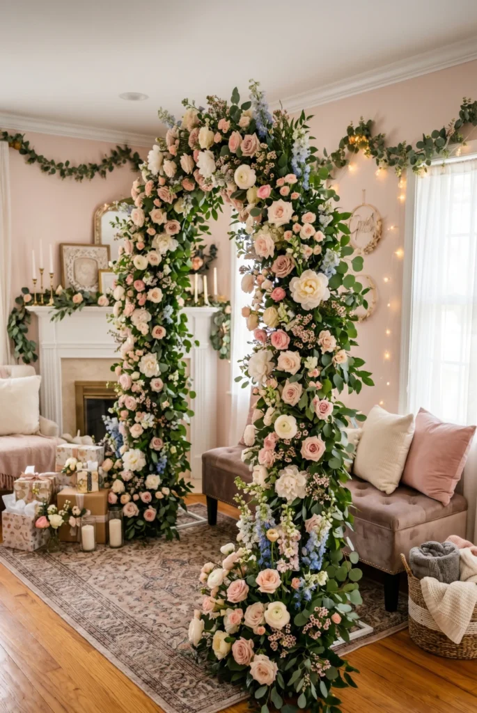 Floral Arch Photo Backdrop