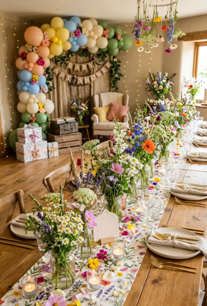 Floral Wildflower Meadow Theme