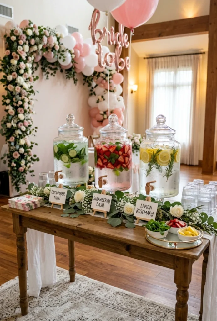 Fruit Infused Water Bar