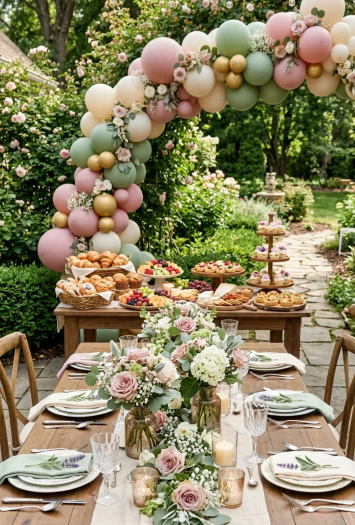 Garden Brunch Baby Shower