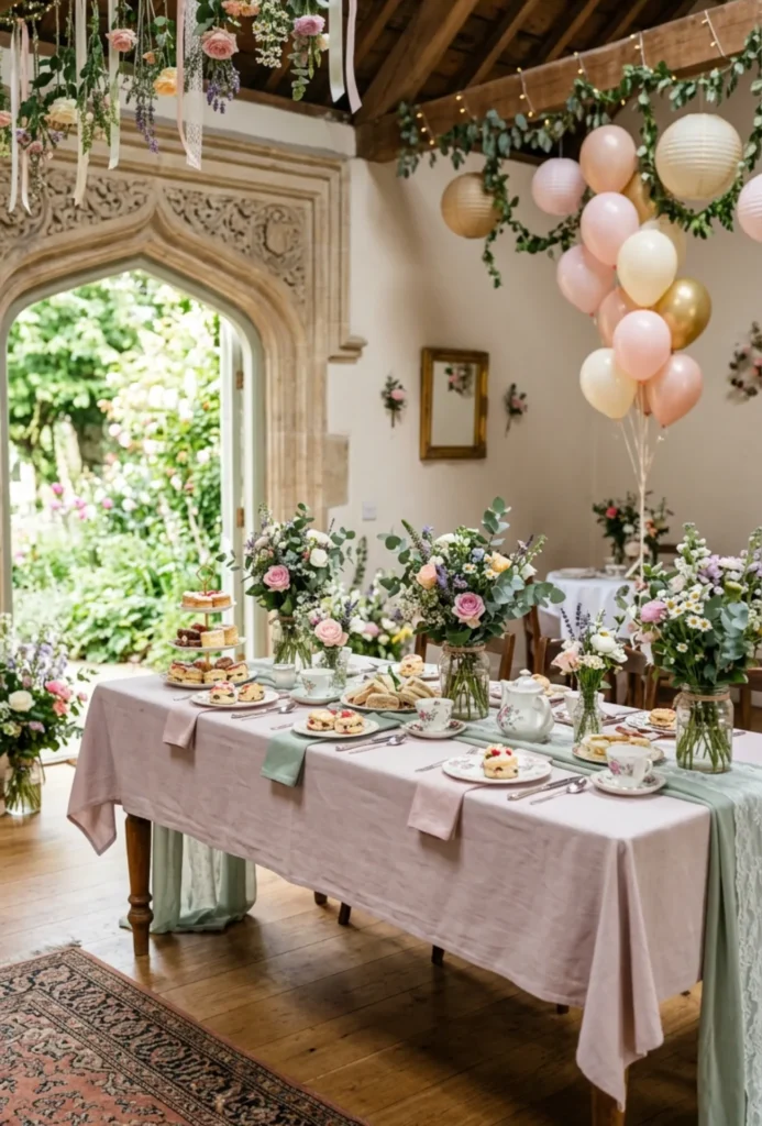 Garden Tea Party Engagement