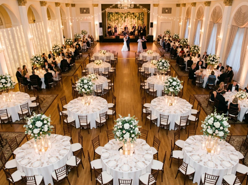 Hero Image of Wedding Table Layout Guide