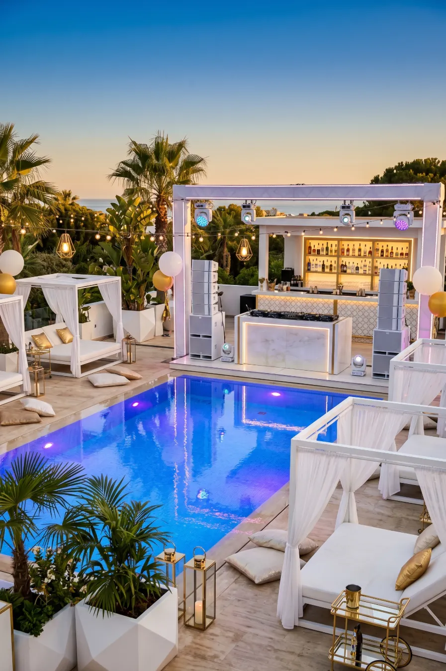 Ibiza DJ Pool Party Experience