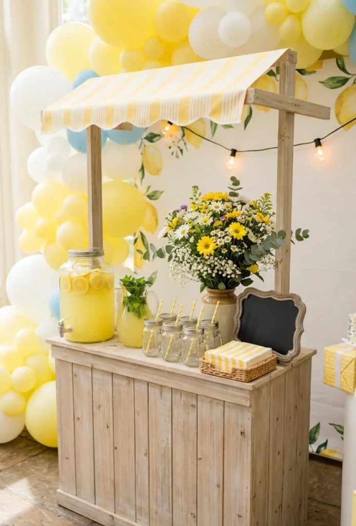 Ice Cold Lemonade Stand Theme