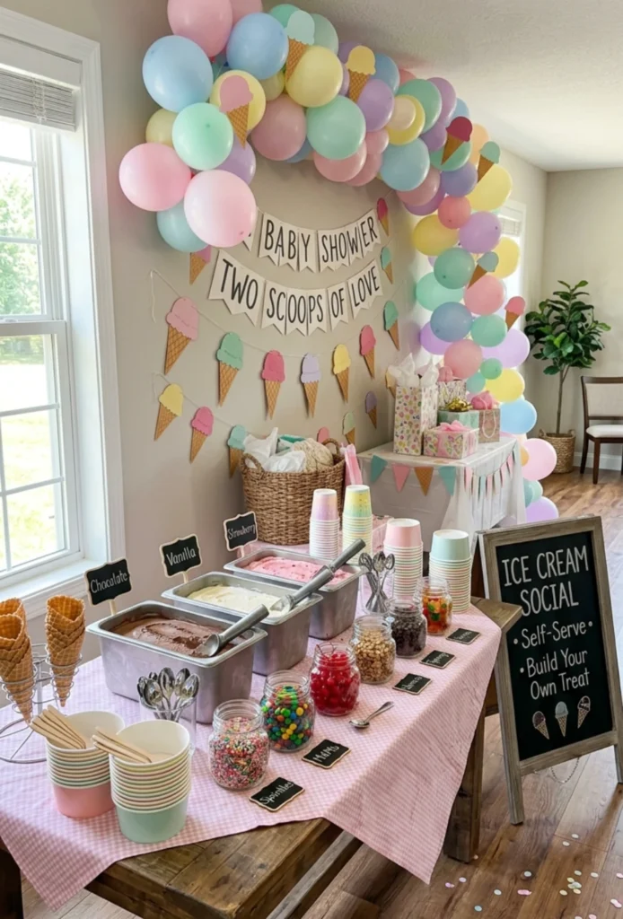 Ice Cream Social Party Theme