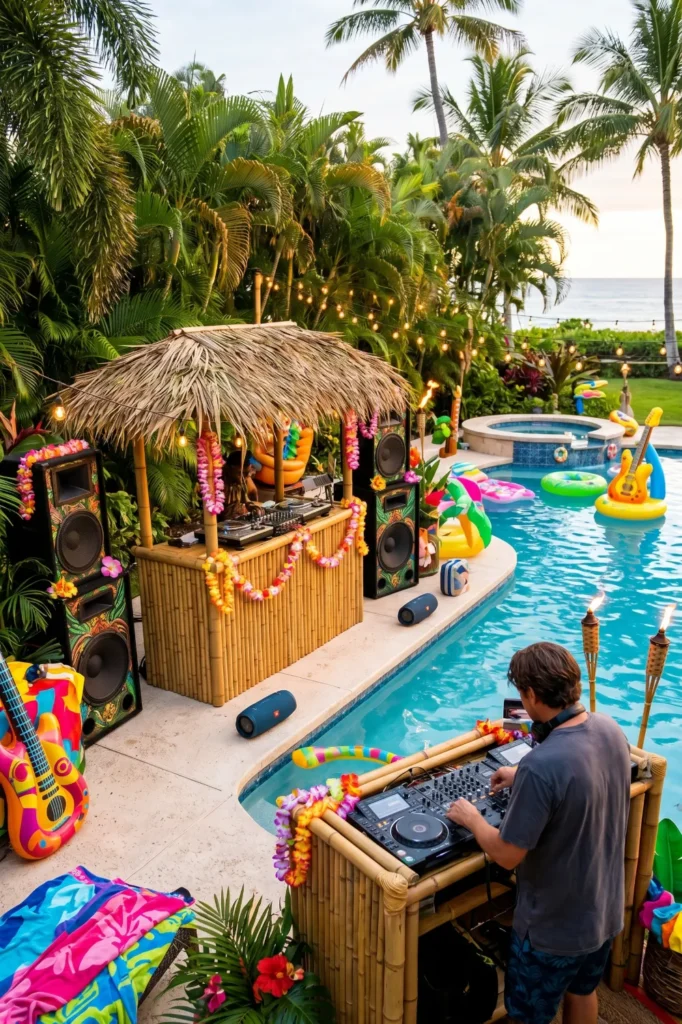 Island Music DJ Pool Party