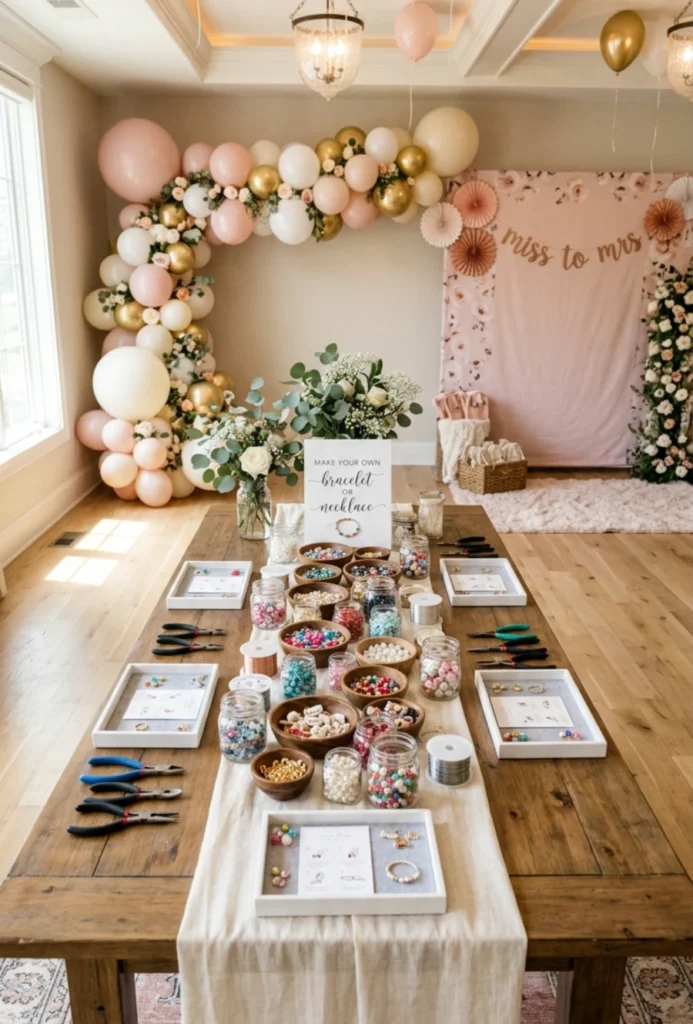 Jewelry Making Activity Station