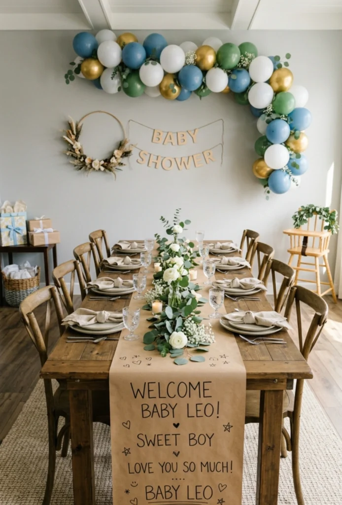  Kraft Paper Table Runners