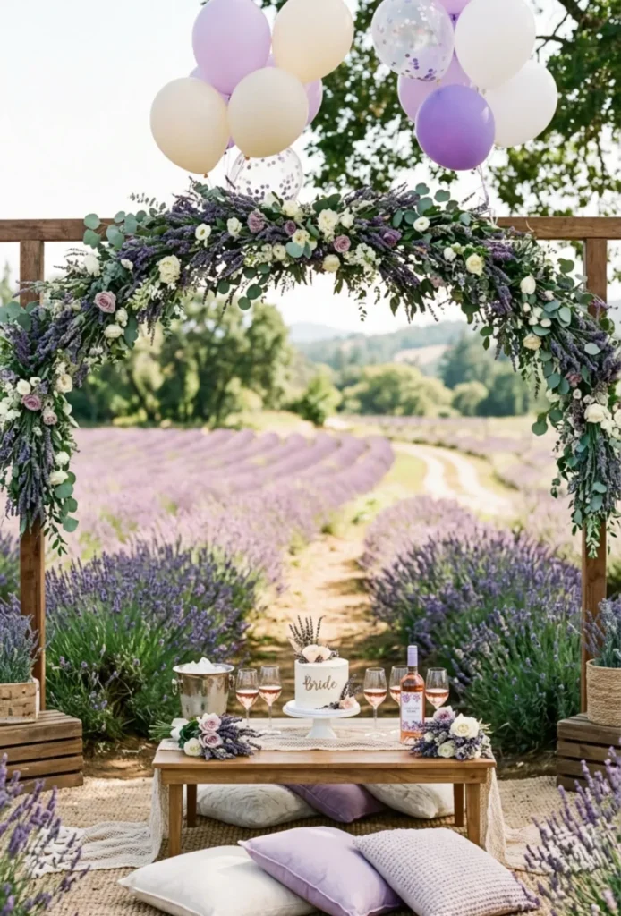 Lavender Farm Aesthetic Photoshoot