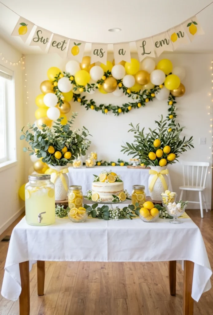 Lemon Citrus Summer Theme