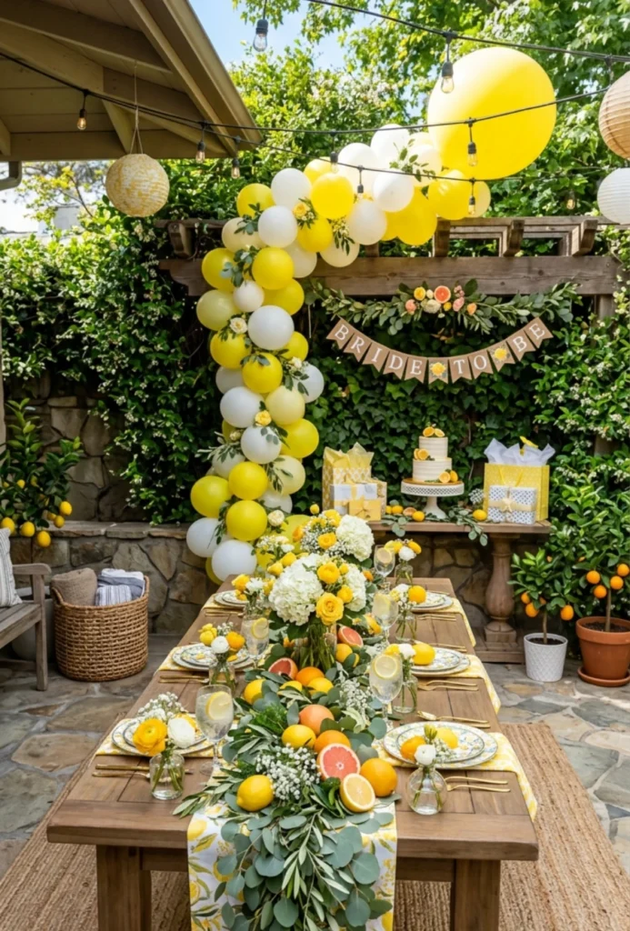 Lemon and Citrus Fresh Summer Theme