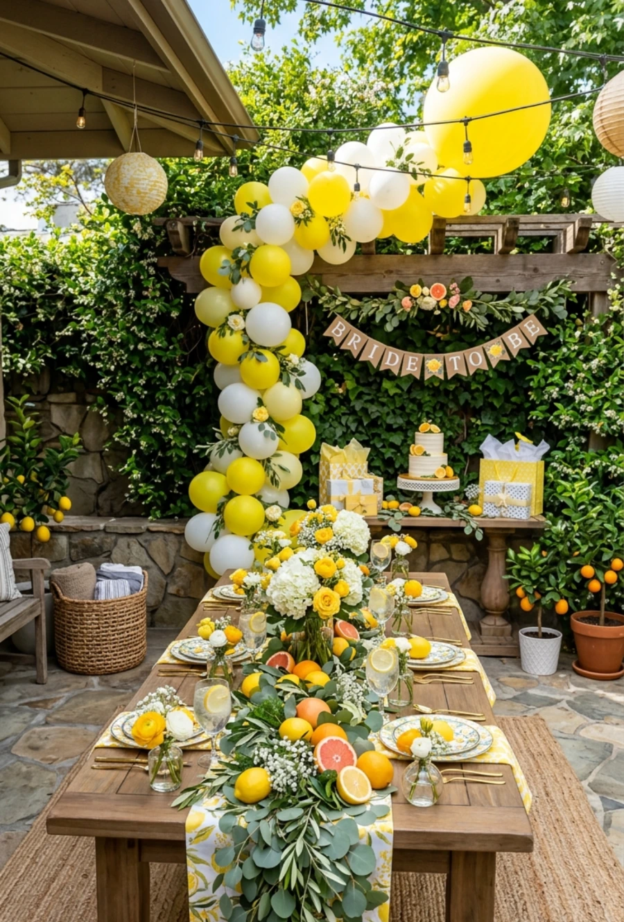 Lemon and Citrus Fresh Summer Theme