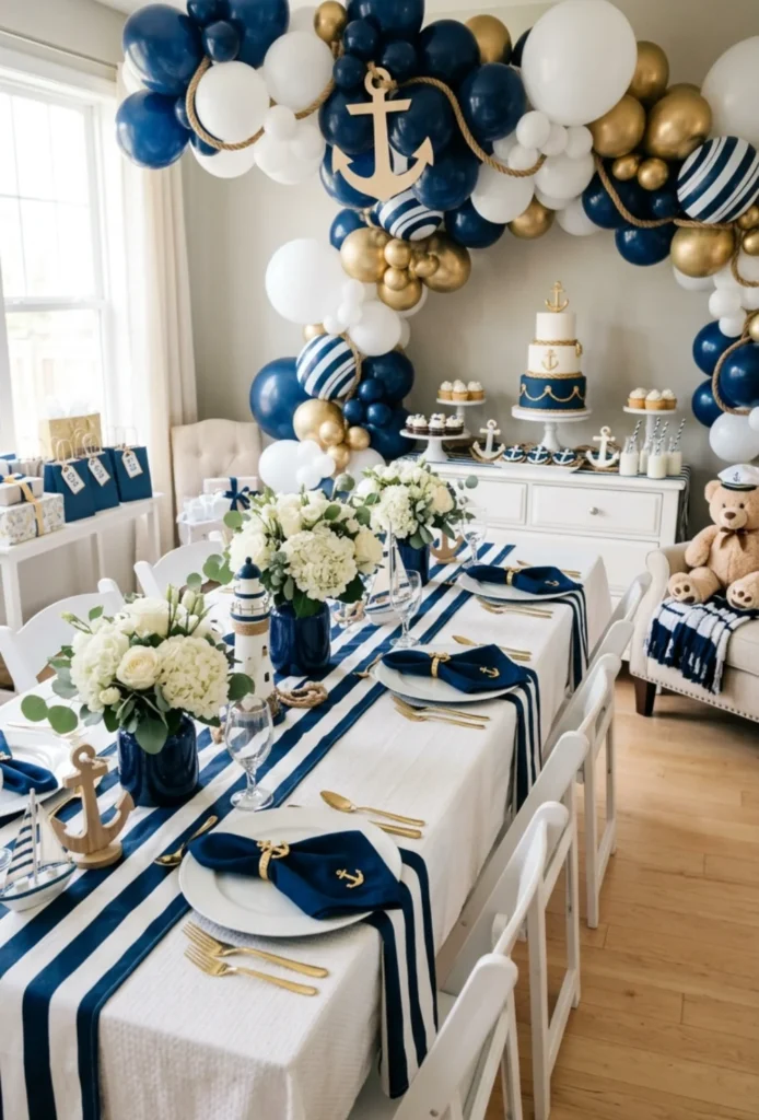 Little Sailor Navy Theme