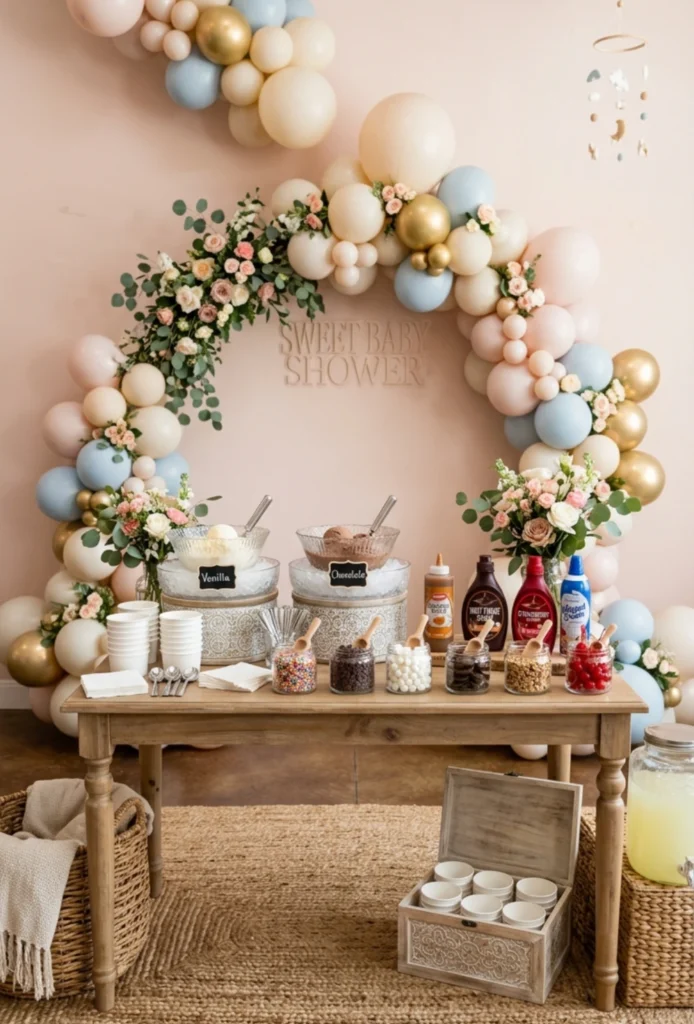 Make Your Own Sundae Bar