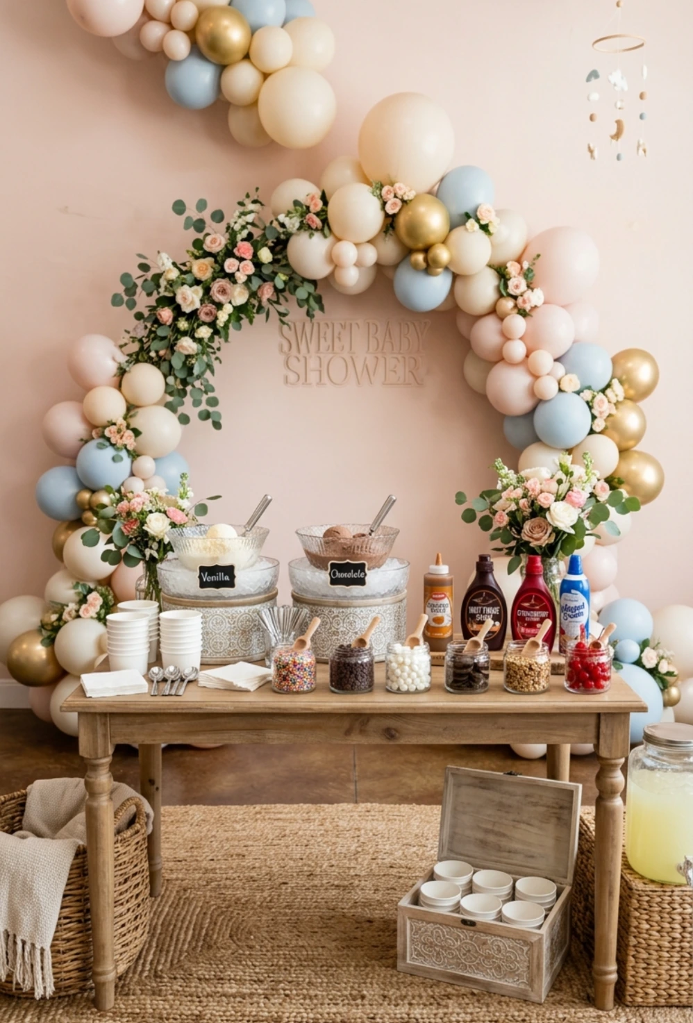 Make Your Own Sundae Bar